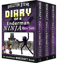 Minecraft Diary of an Enderman Ninja BOX SET - Collection 1 - Unofficial Minecraft Diary Books for Kids, Teens, & Nerds - Adventure Fan Fiction Series
