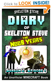 Read Skeleton Steve the Noob Years s2e1 Book 7 on Amazon NOW! Free Minecraft Book on Kindle Unlimited!