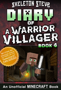 Read The Warrior Villager First Box Set Collection (Books 1-4) on Amazon NOW! Free Minecraft Book on Kindle Unlimited!