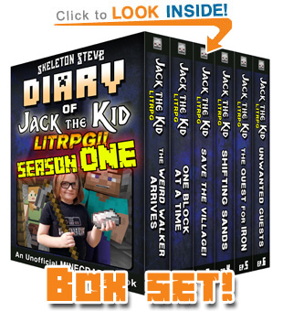 Read Minecraft LitRPG Jack the Kid FULL SEASON ONE (Books 1-6) on Amazon NOW! Free Minecraft Book on Kindle Unlimited!
