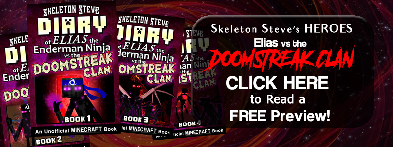 PREVIEW Diary of Elias the Enderman Ninja vs the DOOMSTREAK CLAN!